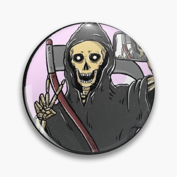 Item preview, Selfie with Grim Reaper designed and sold by gofinawa.