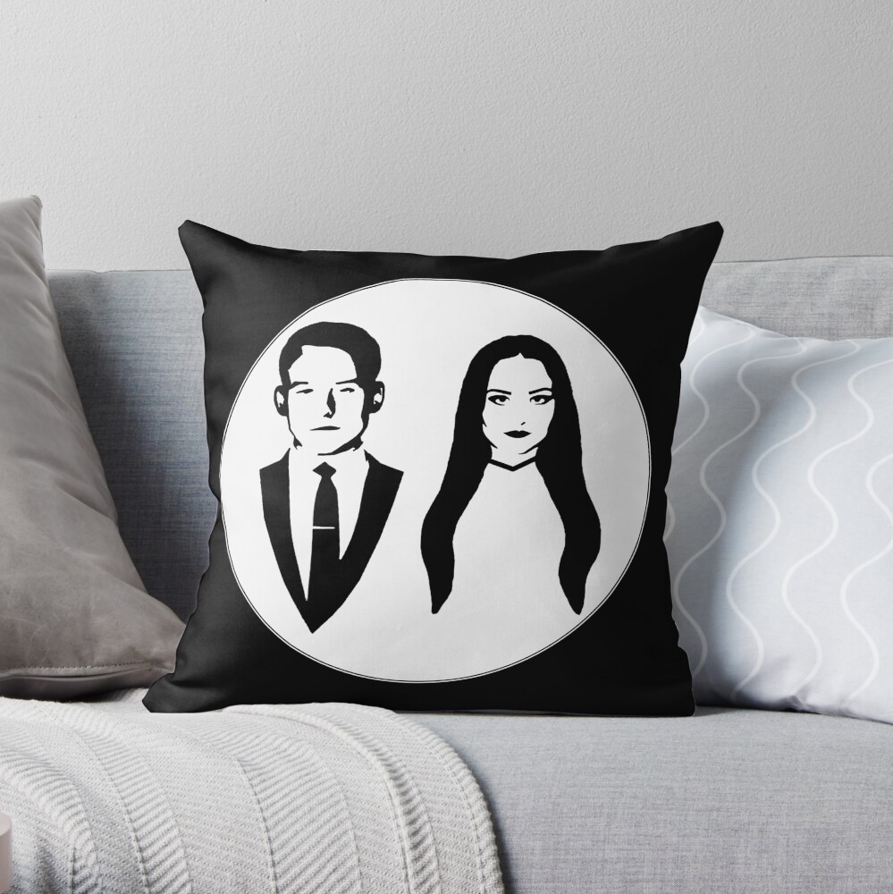 Oskar & Julia Throw Pillow