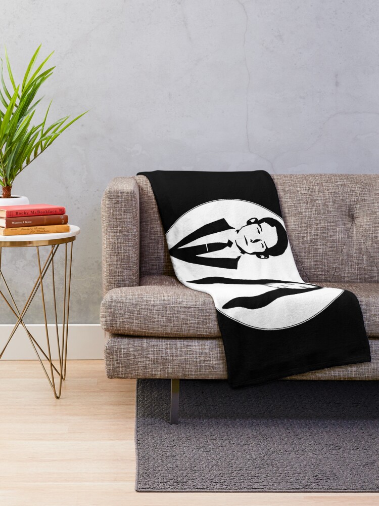 Alternate view of Oskar & Julia Throw Blanket