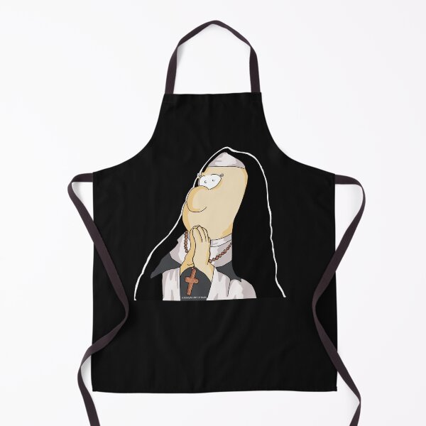 Item preview, Nun cartoon motif designed and sold by ARTOFDARK.