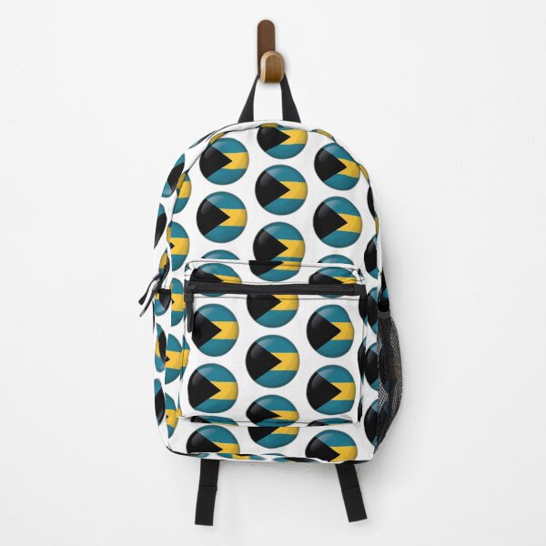 Item preview, Icon representing round button flag of Bahamas. Ideal for catalogs of institutional materials and geography designed and sold by LucianoCosmo.