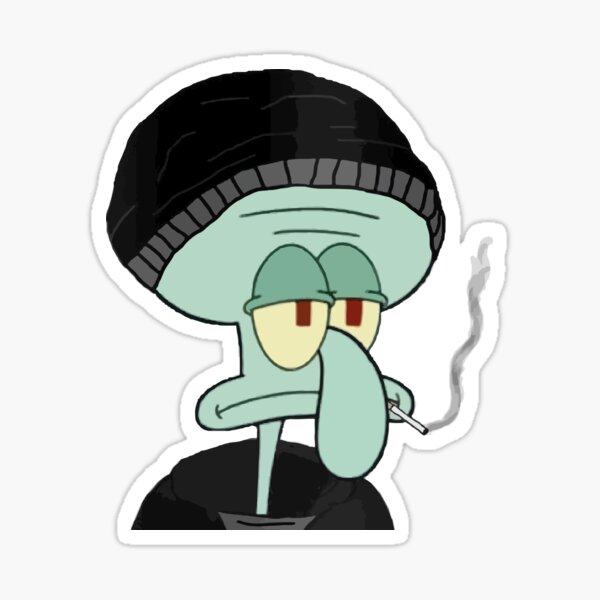 Spongebob Squidward Sticker - Spongebob Squidward Sad - Discover & Share  GIFs