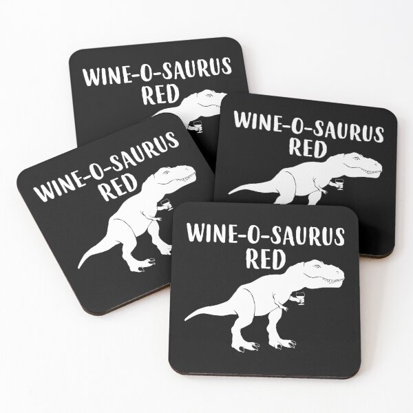 Item preview, Wine-O-Saurus-Red Funny Dinosaur Wine design designed and sold by jakehughes2015.