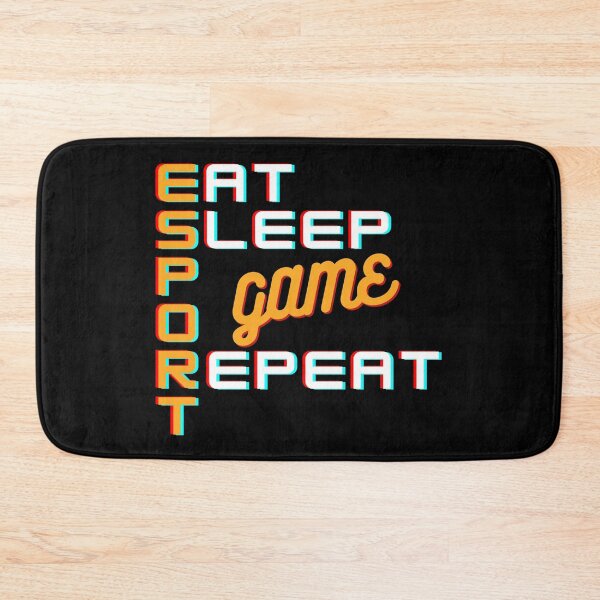 Item preview, Esport Eat Sleep Game Repeat #2 designed and sold by PopReset.
