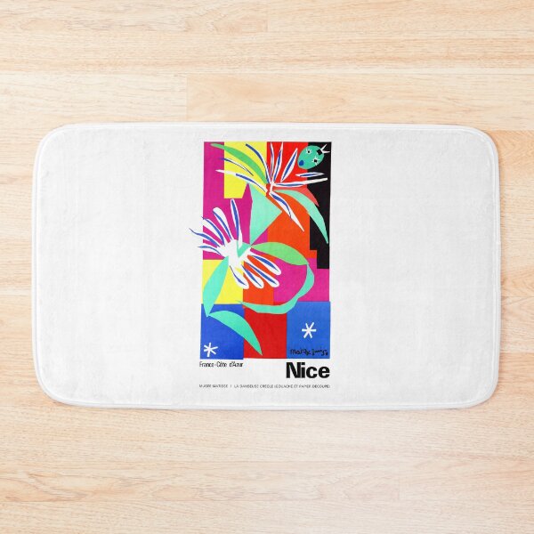 Item preview, 1965 Matisse Nice France Cote d'Azur Travel Poster designed and sold by retrographics.