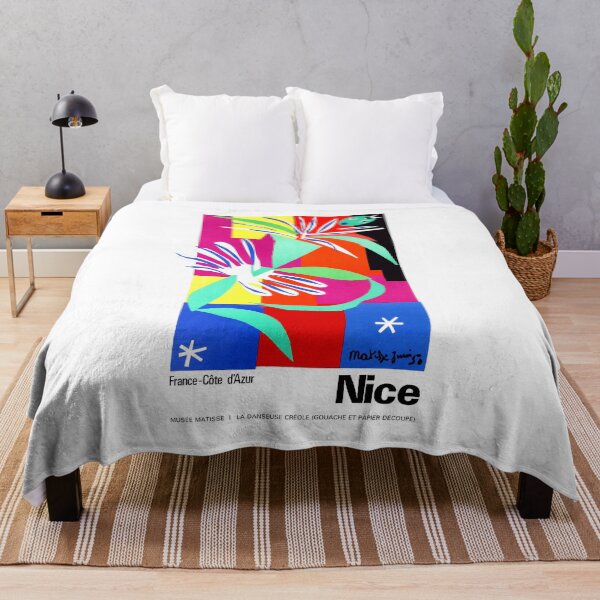 Item preview, 1965 Matisse Nice France Cote d'Azur Travel Poster designed and sold by retrographics.