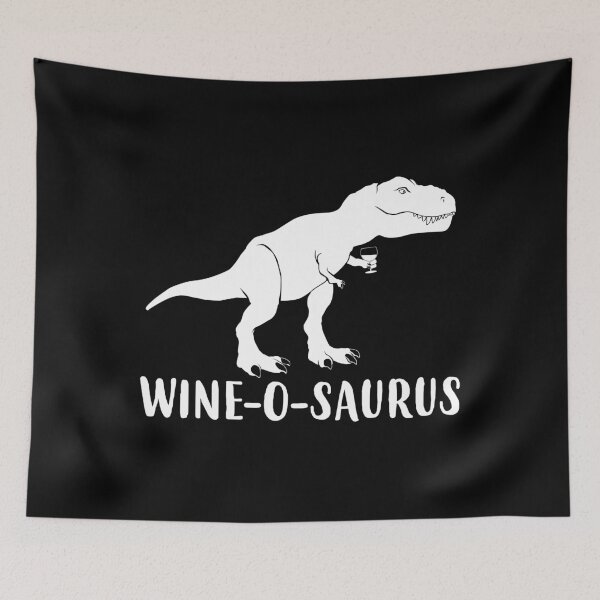 Item preview, Wine-O-Saurus Funny Dinosaur Wine product designed and sold by jakehughes2015.
