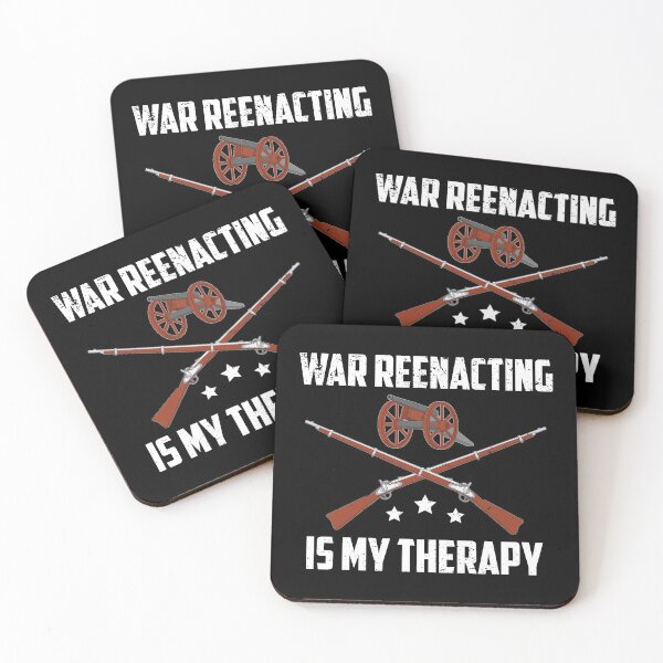 Item preview, War Reenacting Is My Therapy graphic designed and sold by jakehughes2015.