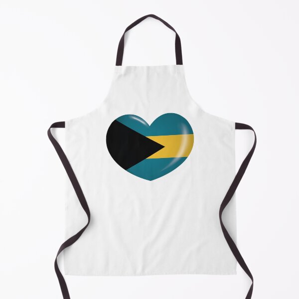 Item preview, Icon representing heart button flag of Bahamas. Ideal for catalogs of institutional materials and geography designed and sold by LucianoCosmo.