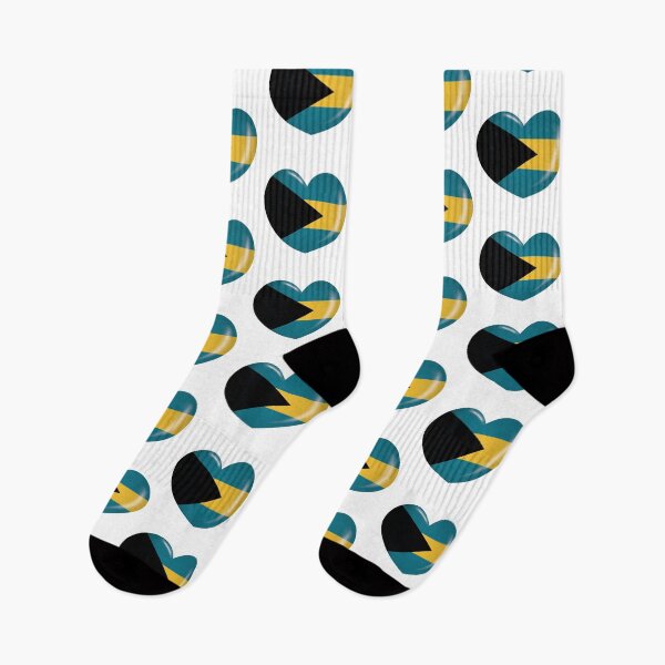 Item preview, Icon representing heart button flag of Bahamas. Ideal for catalogs of institutional materials and geography designed and sold by LucianoCosmo.
