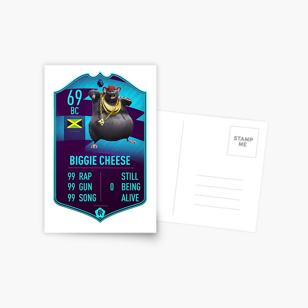 biggie cheese Greeting Card by lghafour