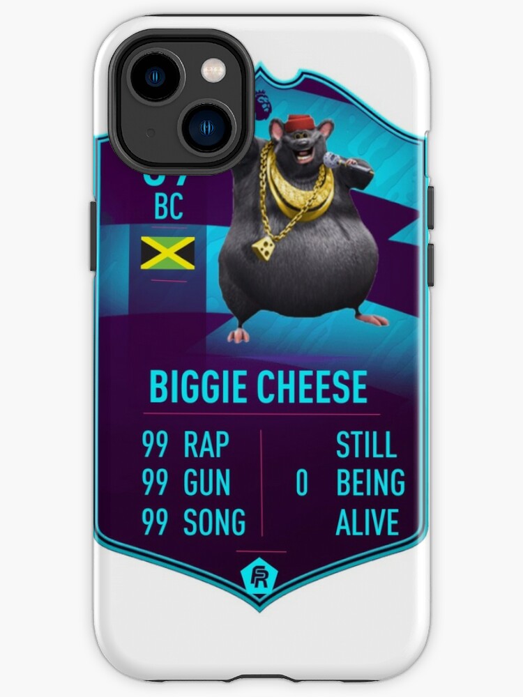 Biggie Cheese Card iPhone Case