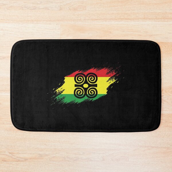 Item preview, Ghana Flag West African Symbol Dwennimen Adinkra print designed and sold by jakehughes2015.