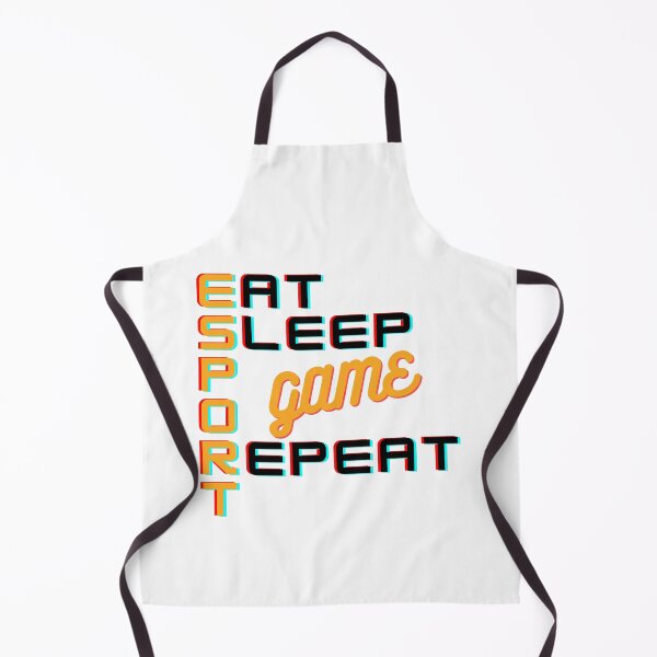 Item preview, Esport Eat Sleep Game Repeat #3 designed and sold by PopReset.