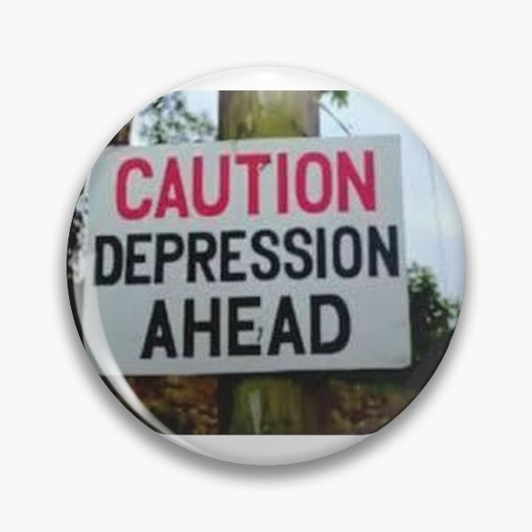 Item preview, Depression ahead designed and sold by Funnydankmemes.