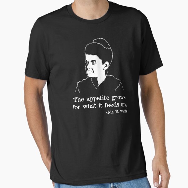 Vista previa del artículo con la obra «Cita del escritor afroamericano del apetito Ida B Wells print», diseñado y vendido por jakehughes2015.