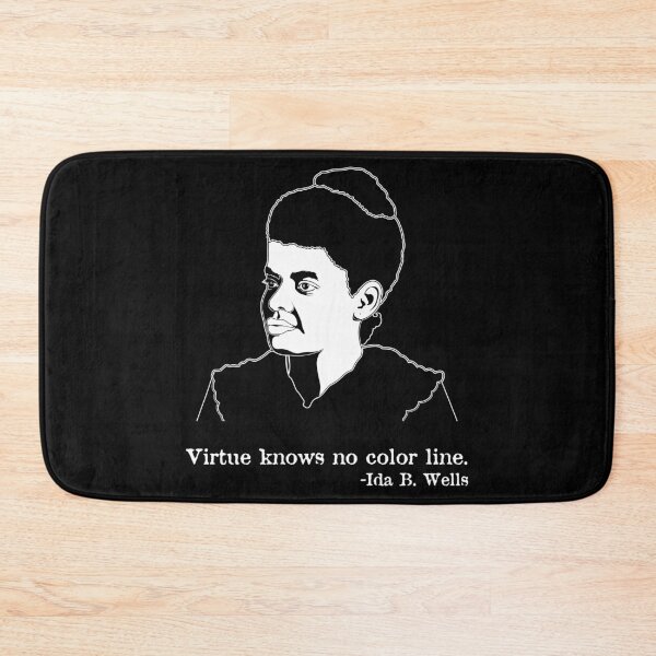 Item preview, Virtue Famous African American Quote Ida B Wells graphic designed and sold by jakehughes2015.