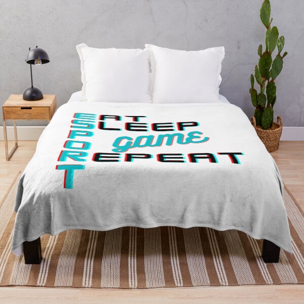 Item preview, Esport Eat Sleep Game Repeat #4 designed and sold by PopReset.