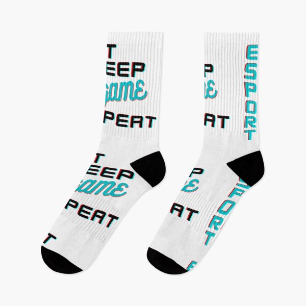 Item preview, Esport Eat Sleep Game Repeat #4 designed and sold by PopReset.