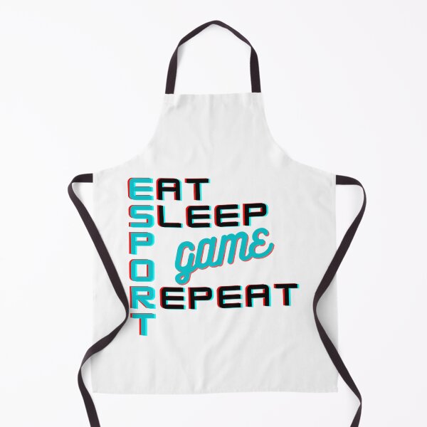 Item preview, Esport Eat Sleep Game Repeat #4 designed and sold by PopReset.