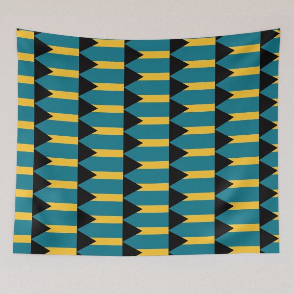 Item preview, Illustration flag of Bahamas. Ideal for catalogs of institutional materials and geography designed and sold by LucianoCosmo.