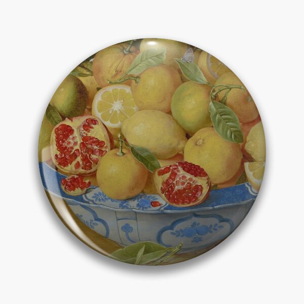 Item preview, Still Life with Lemons, Oranges, and a Pomegranate by Jacob van Hulsdonck, Flemish,  1620–1640 designed and sold by Shapes-Mania.