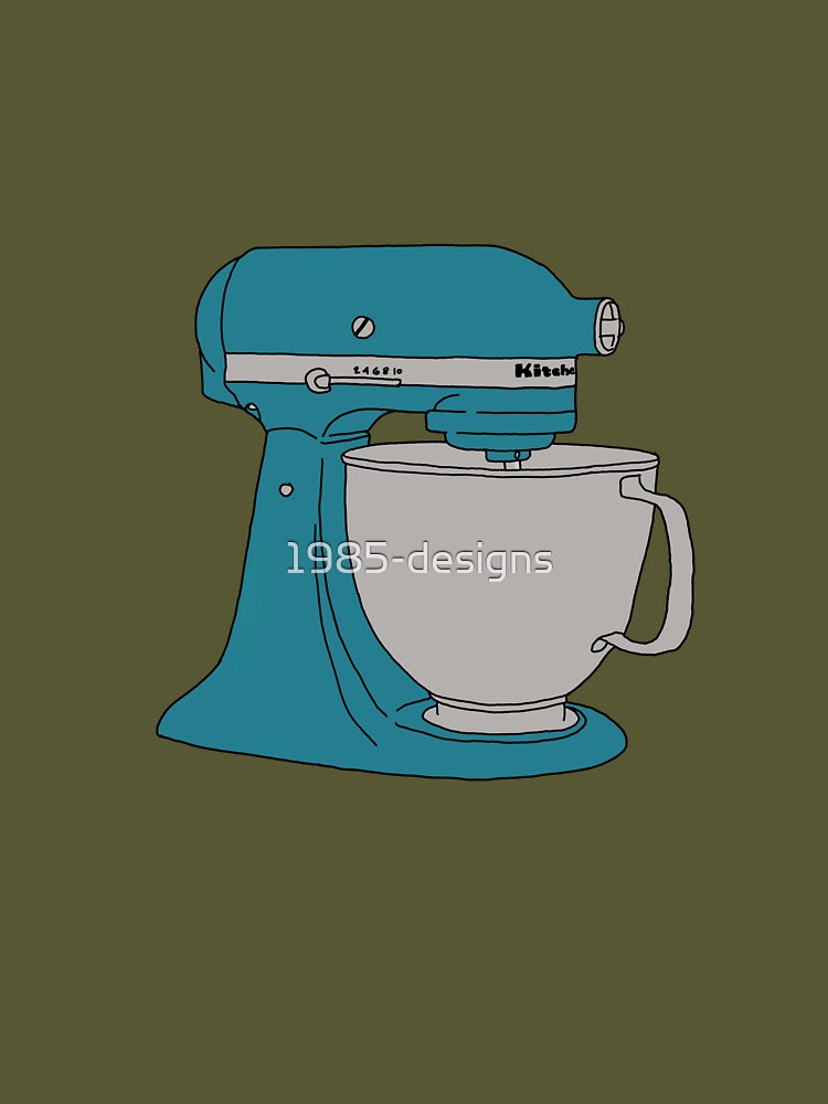 Kitchenaid mixer sticker Poster for Sale by 1985-designs