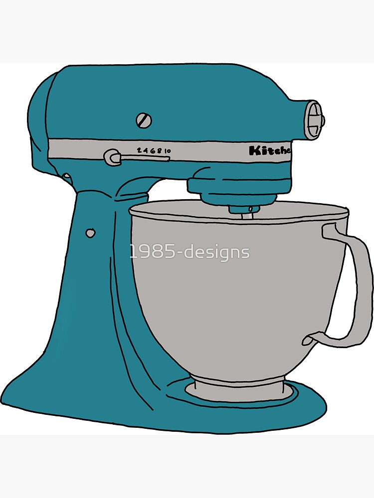 Retro Stand Mixer Pin for Sale by ejvalentine