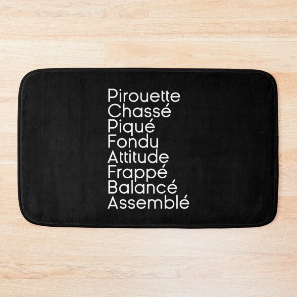 Item preview, Ballet Terms Ballerina Dancer Gifts designed and sold by Bragamontes.