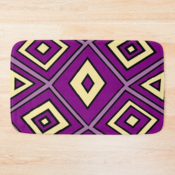 Item preview, Purple Yellow Shape  designed and sold by TerriblyTina.