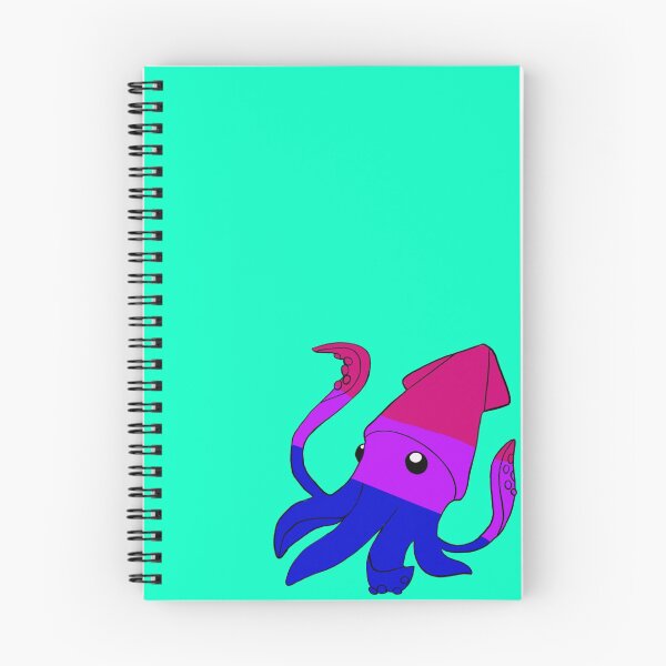 Item preview, Bi Flag Pride Squid designed and sold by Squidink2124.