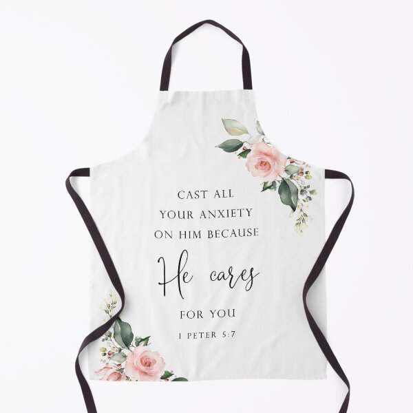Item preview, He Cares For You Bible Verse 1 Peter 5:7 designed and sold by KAMdesignhaus.