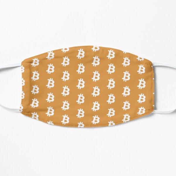 BTC Bitcoin Flat Mask