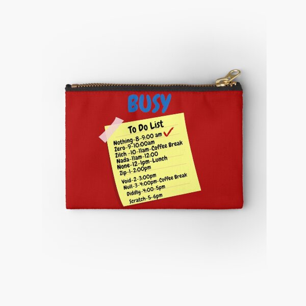 Item preview, Busy Doing Nothing To Do List designed and sold by Freestylist.