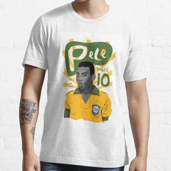 Pele 10 Brazil The King Soccer Unisex Shirt – Teepital – Everyday New  Aesthetic Designs