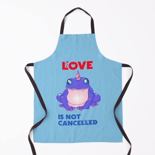 Item preview, Love Is Not Cancelled - Valentine Unicorn Frog designed and sold by LordAudes.