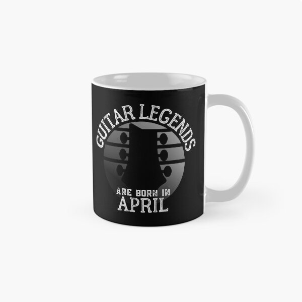 Item preview, Guitar Legends Are Born In April designed and sold by 12BarTees.