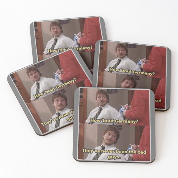 Artikelvorschau, Parks und Erholung Andy Dwyer Deutschland war noch nie das Zitat der Bad Guys entworfen und verkauft von Lucas Marey.