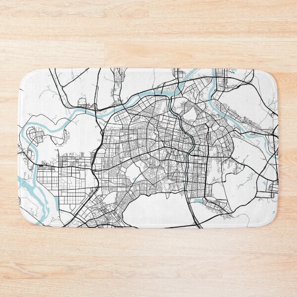 Item preview, Daegu City Map of South Korea - Circle designed and sold by deMAP.