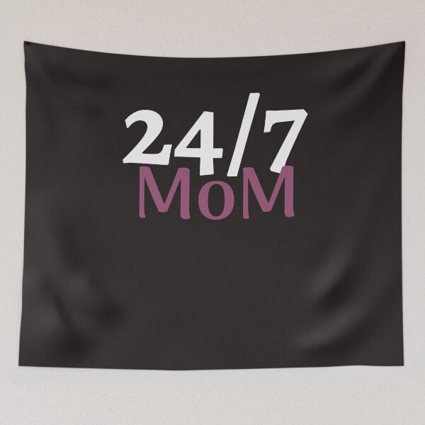 Item preview, 24/7 Mom Tshirts  designed and sold by Shevonda Thomas.