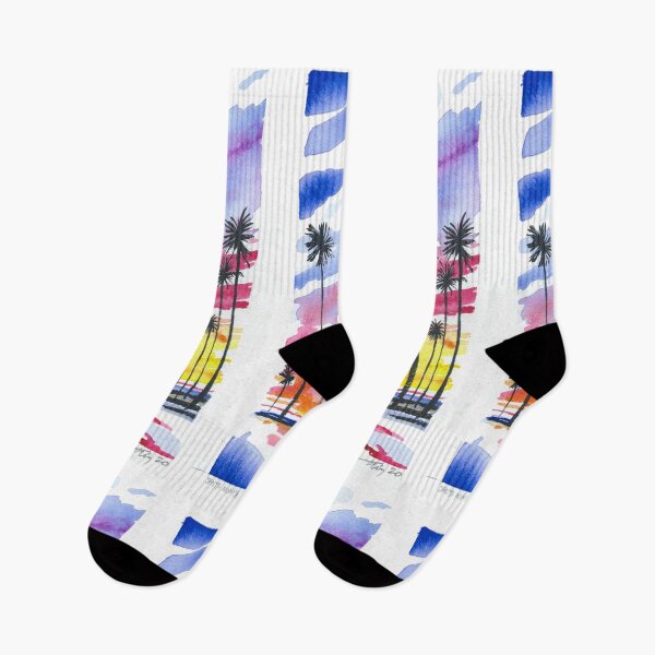 Item preview, Santa Monica Sky Watercolor designed and sold by BreonBliss.