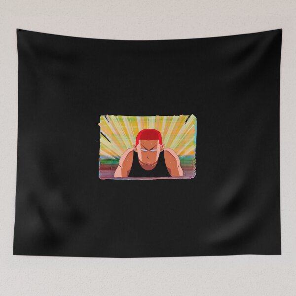 Item preview, Hanamichi Sakuragi Slam Dunk Painting designed and sold by ArtxcL.