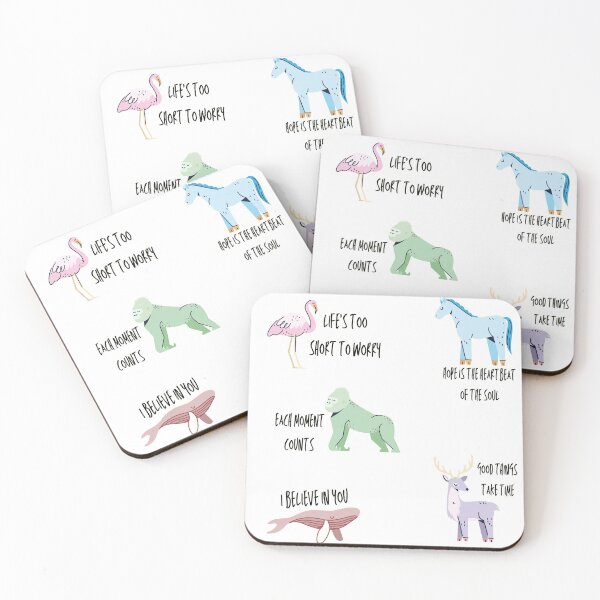 Item preview, Inspirational Animals designed and sold by RueBennet.