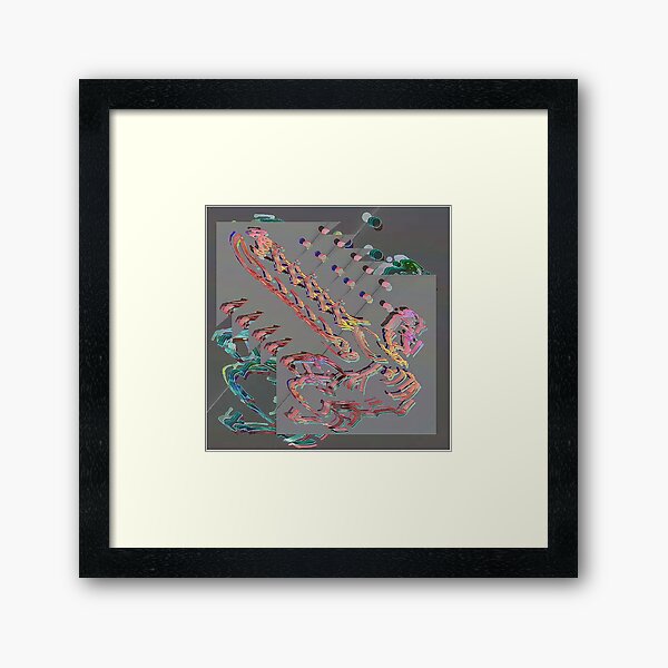 Reaching For ________ (Original) Framed Art Print