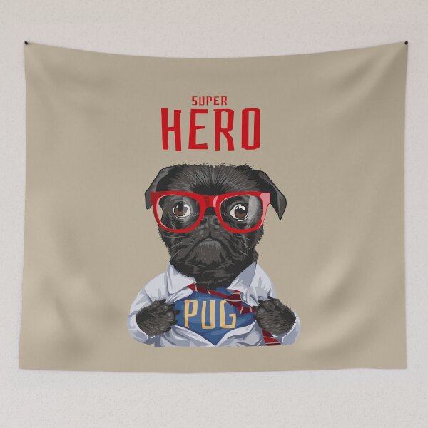 Item preview, Super Pug designed and sold by CAsual-Fashion.