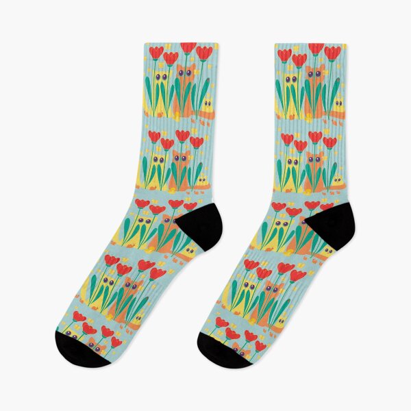 Item preview, Rabble Of Butterflies In Tulip Garden designed and sold by Jean Gregory Evans.