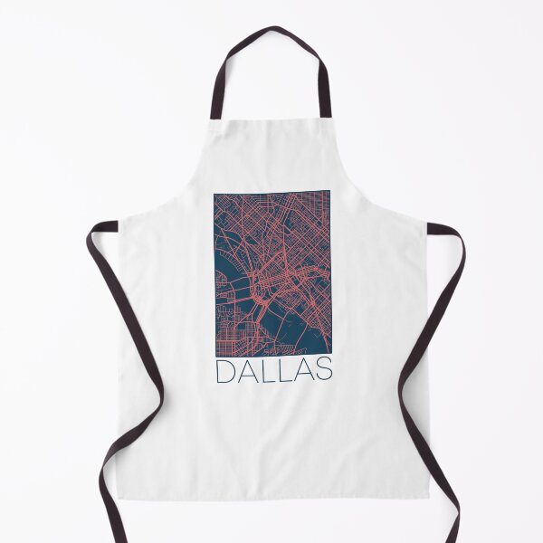 Item preview, Dallas Street Map Pink and Blue designed and sold by HelloGentry.