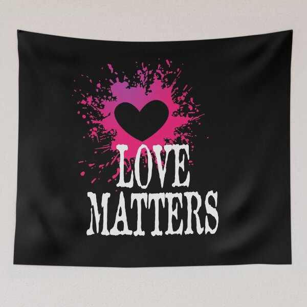 Item preview, Love Matters Quote designed and sold by GuitarZan's.