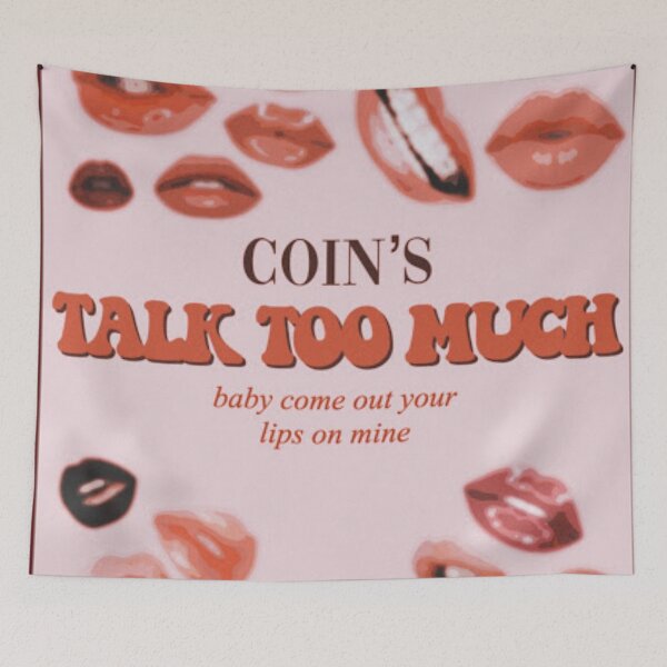 Item preview, talk too much - COIN designed and sold by namedropper.
