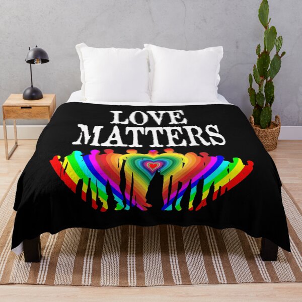 Item preview, Pride - Love Matters Quote T- Shirt designed and sold by GuitarZan's.